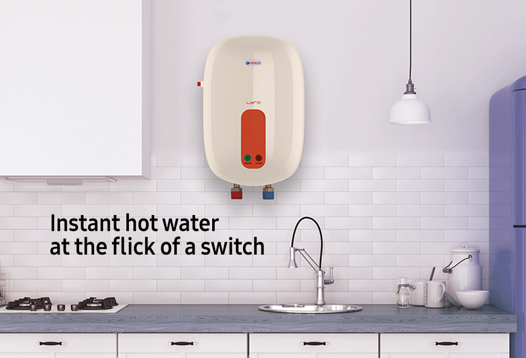 Hot water in an Instant