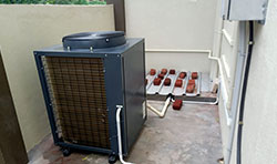 VSHP23 Swimming pool heat pump 23 KW,Customer Mr.Vimal, Kambam, MaduraiDec 2020