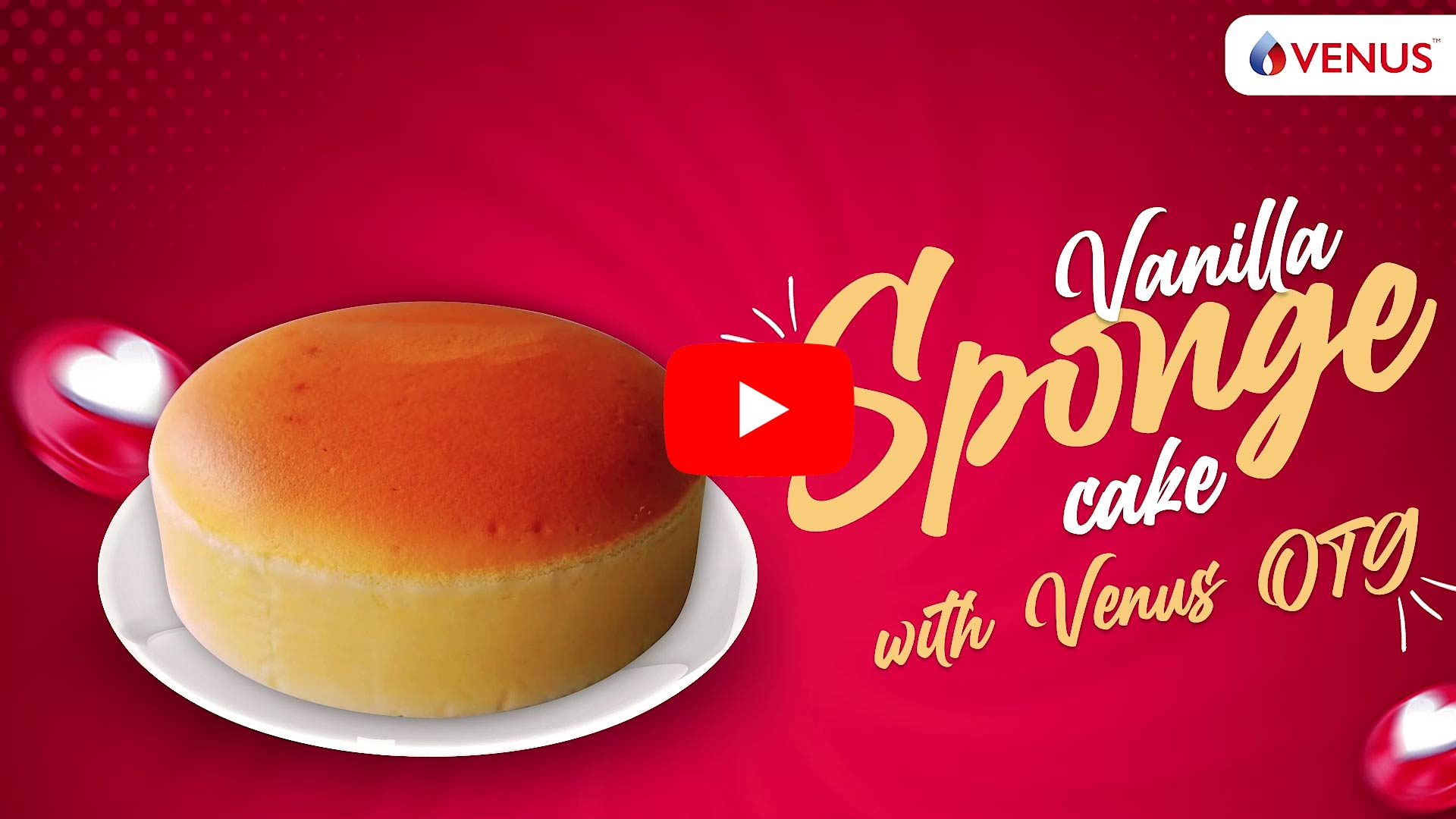 otg-Venilla Sponge cake