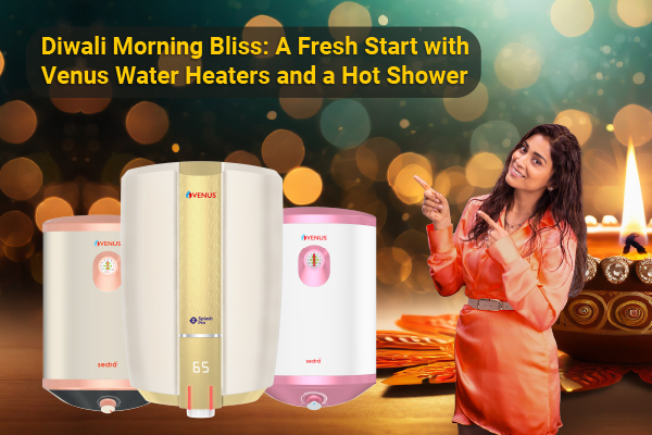 Diwali Morning Bliss: A Fresh Start with Venus Water Heaters and a Hot Shower
