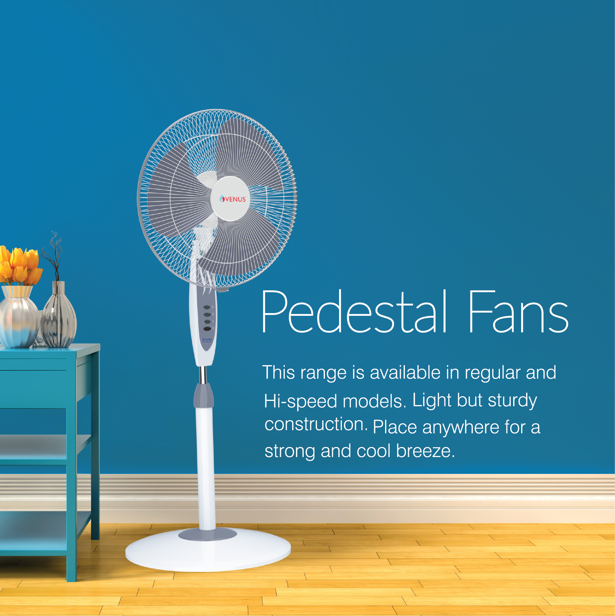 Sway Hi-speed Pedestal Fan