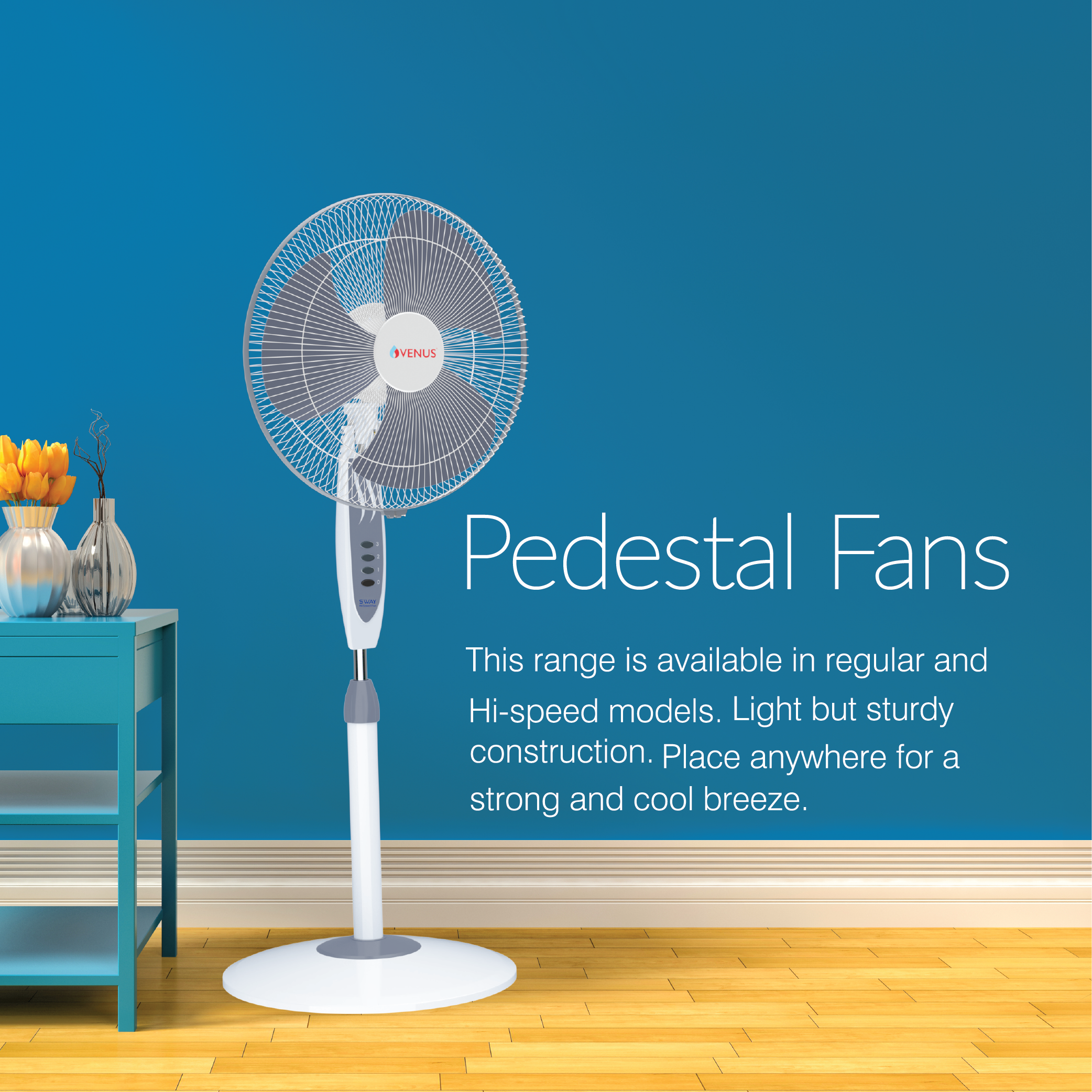 Sway Hi-speed Pedestal Fan - SHP400