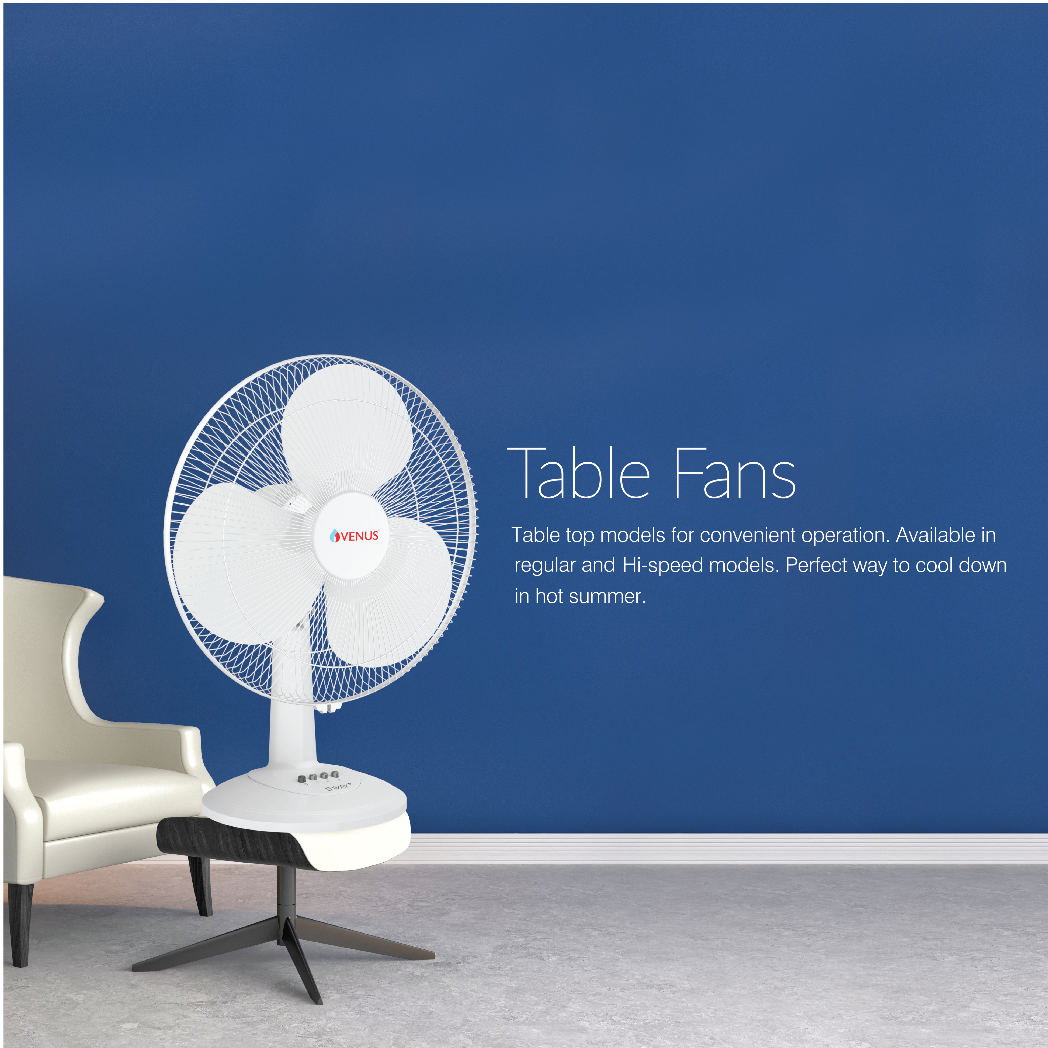 Sway Plus Table Fan - STF - 400