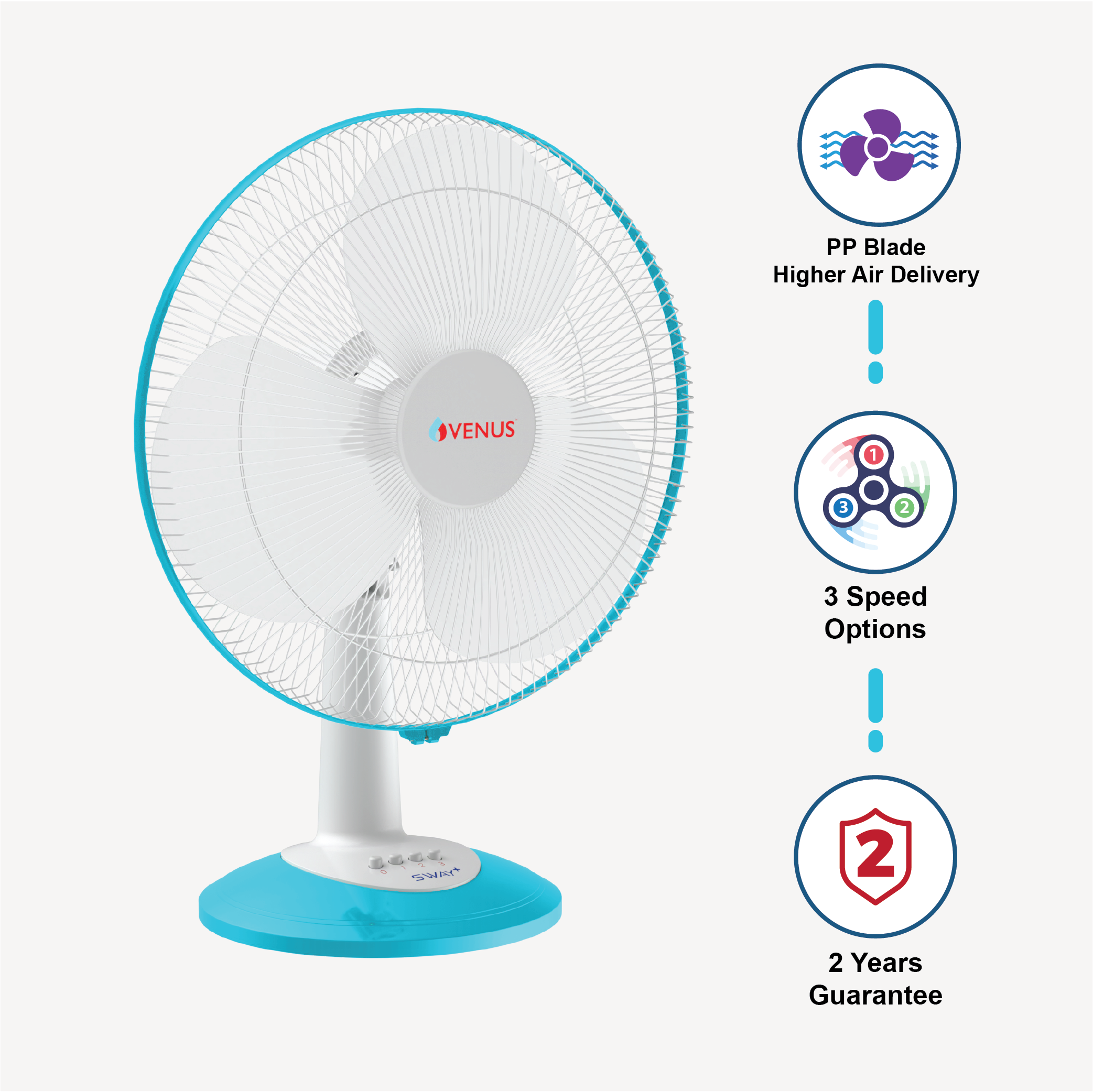 Sway Plus Table Fan - STF - 400