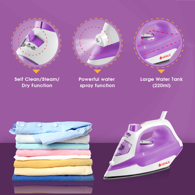 Vibe Steam Iron - Venus Home Appliances