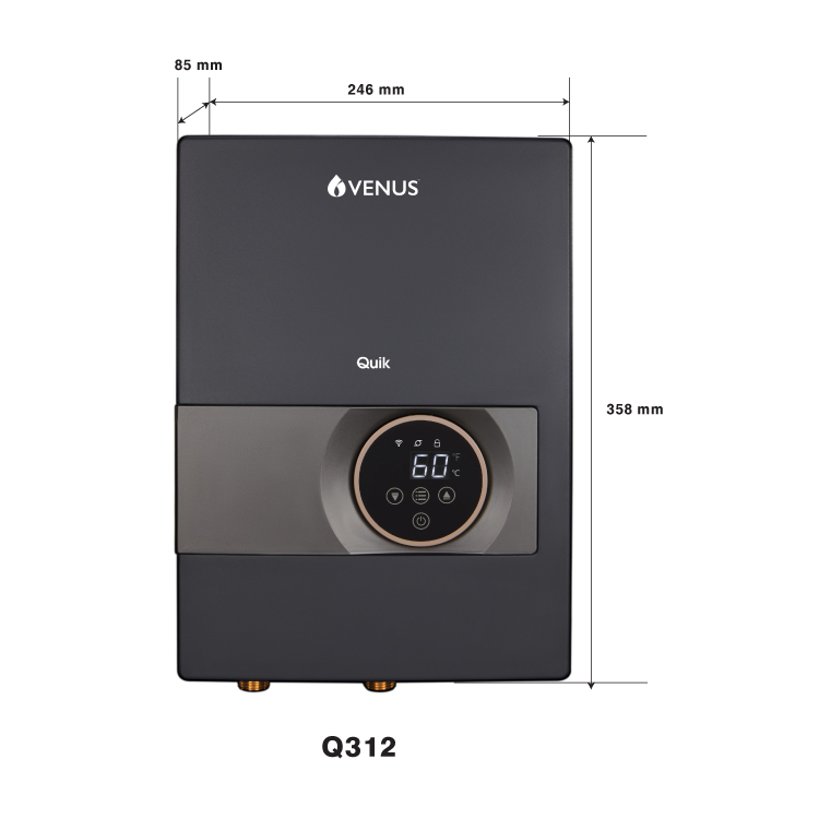 Quik Tankless Q312 Water Heater