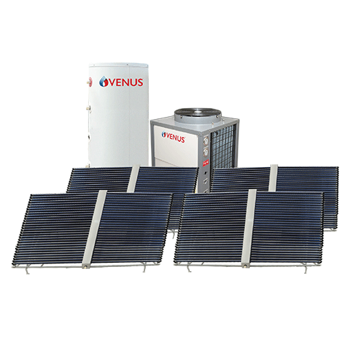 Solar Makes Heat Pumps for Water Heating Free