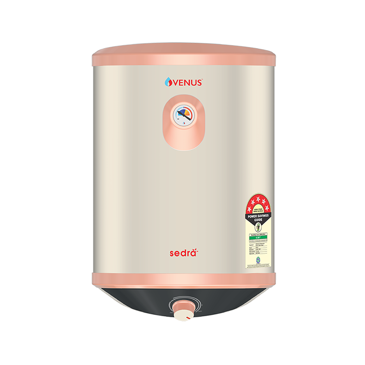 Venus-Sedra-15Litre-Storage-WaterHeater-5Star-Super-Heavy-Gauge-Copper-Heating-Element