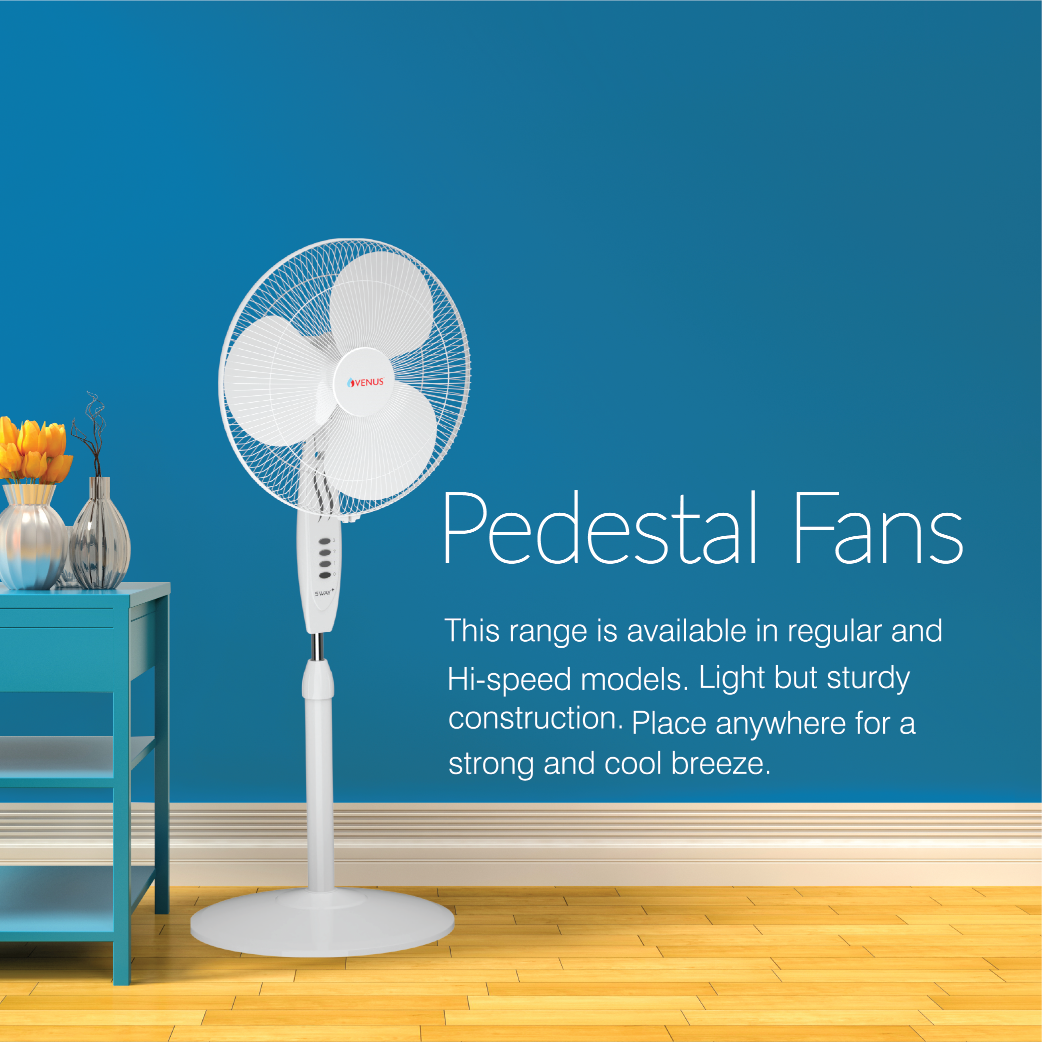 Sway Plus Pedestal Fan - SPF - 400