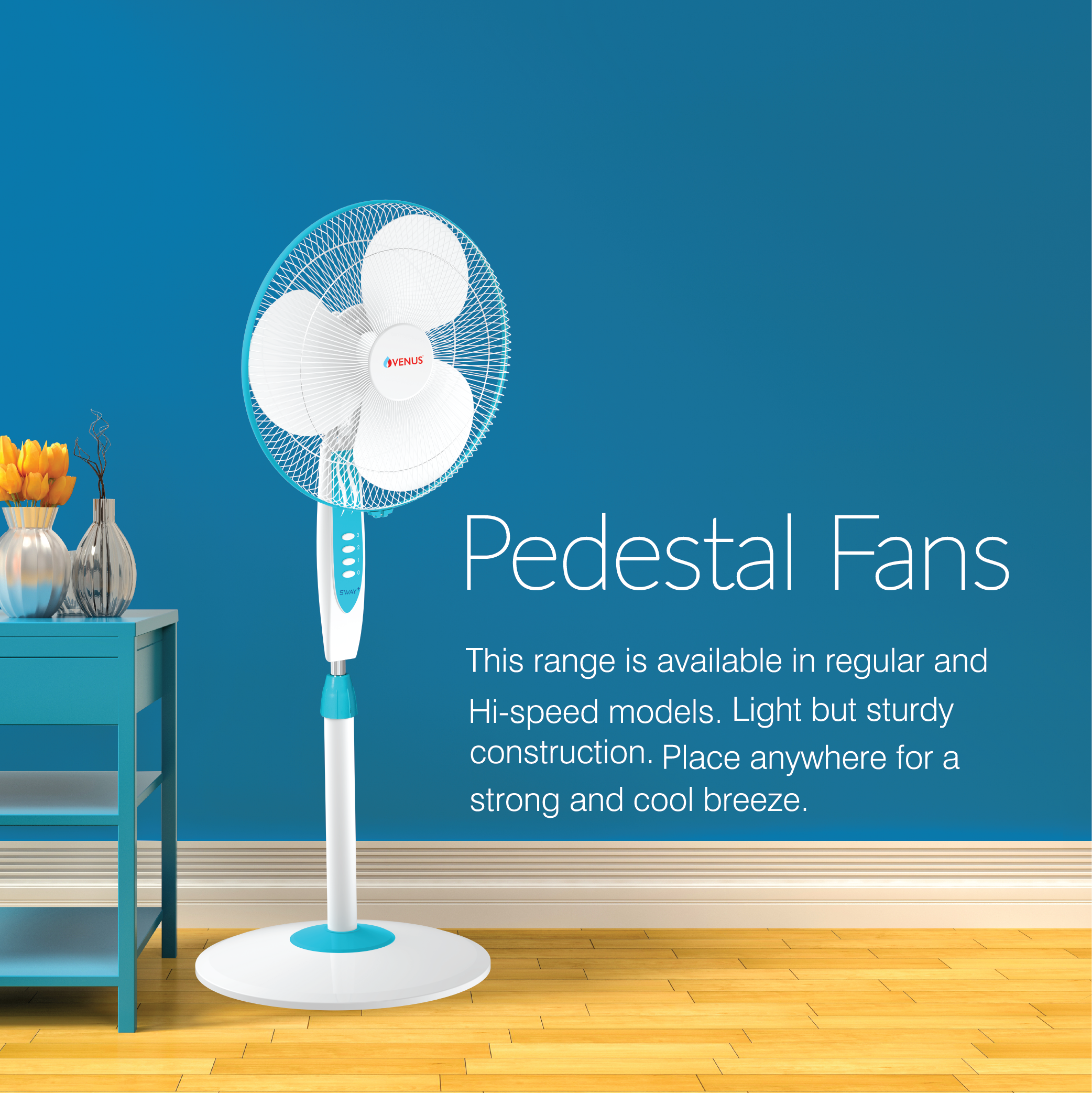 Sway Plus Pedestal Fan - SPF - 400