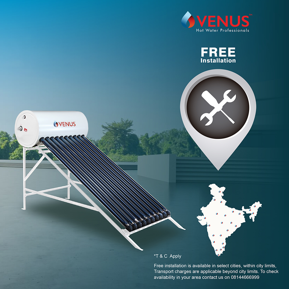 Mercury Domestic E-Series Solar Water Heater